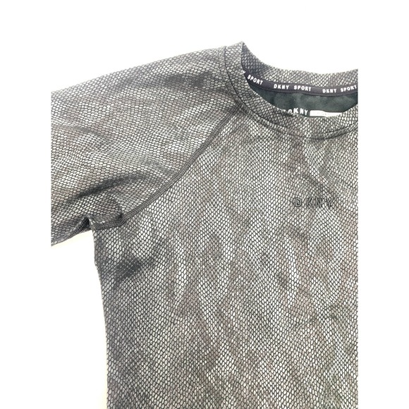 DKNY Sport Snakeskin Print Body Con Fitted Dress Gray size XS - Picture 2 of 3